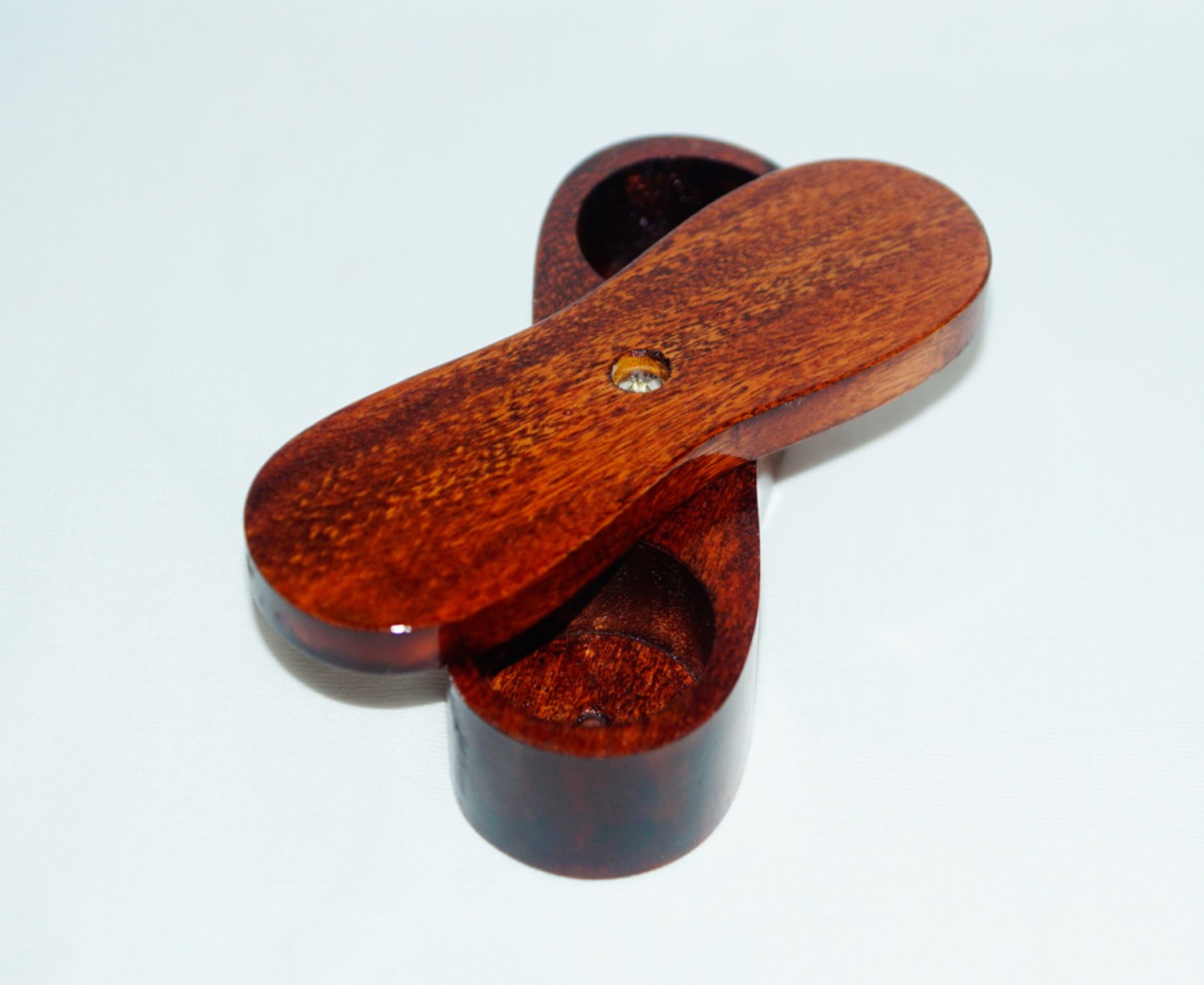 Channapatna Wooden Haldi - Kumkum Container