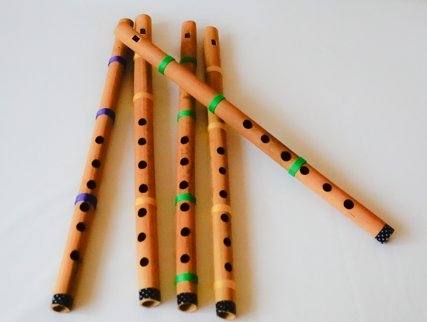 Wooden Flute (h=43cm,w=2cm)
